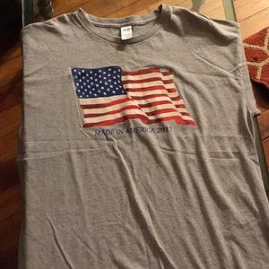 Made in America grey T-shirt